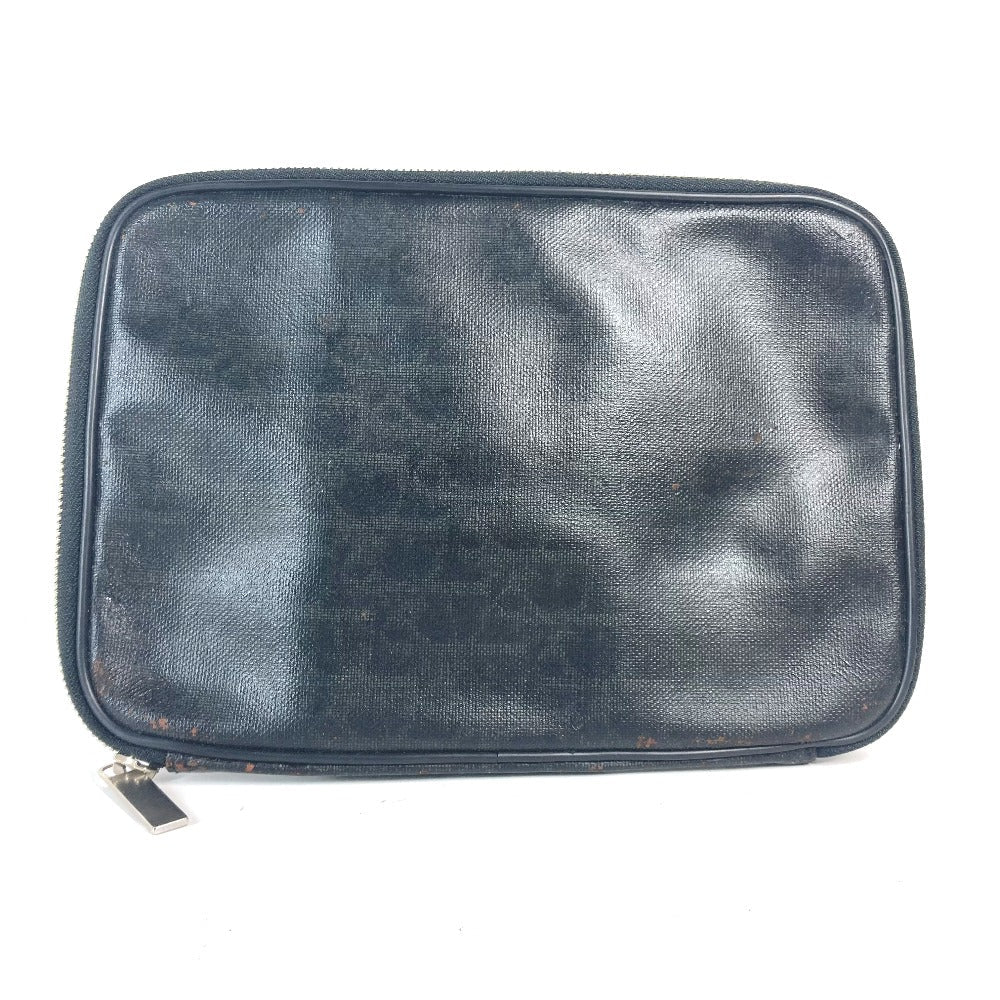 Dior Pouch PVC black logo Trotter mens Rovelle Bags