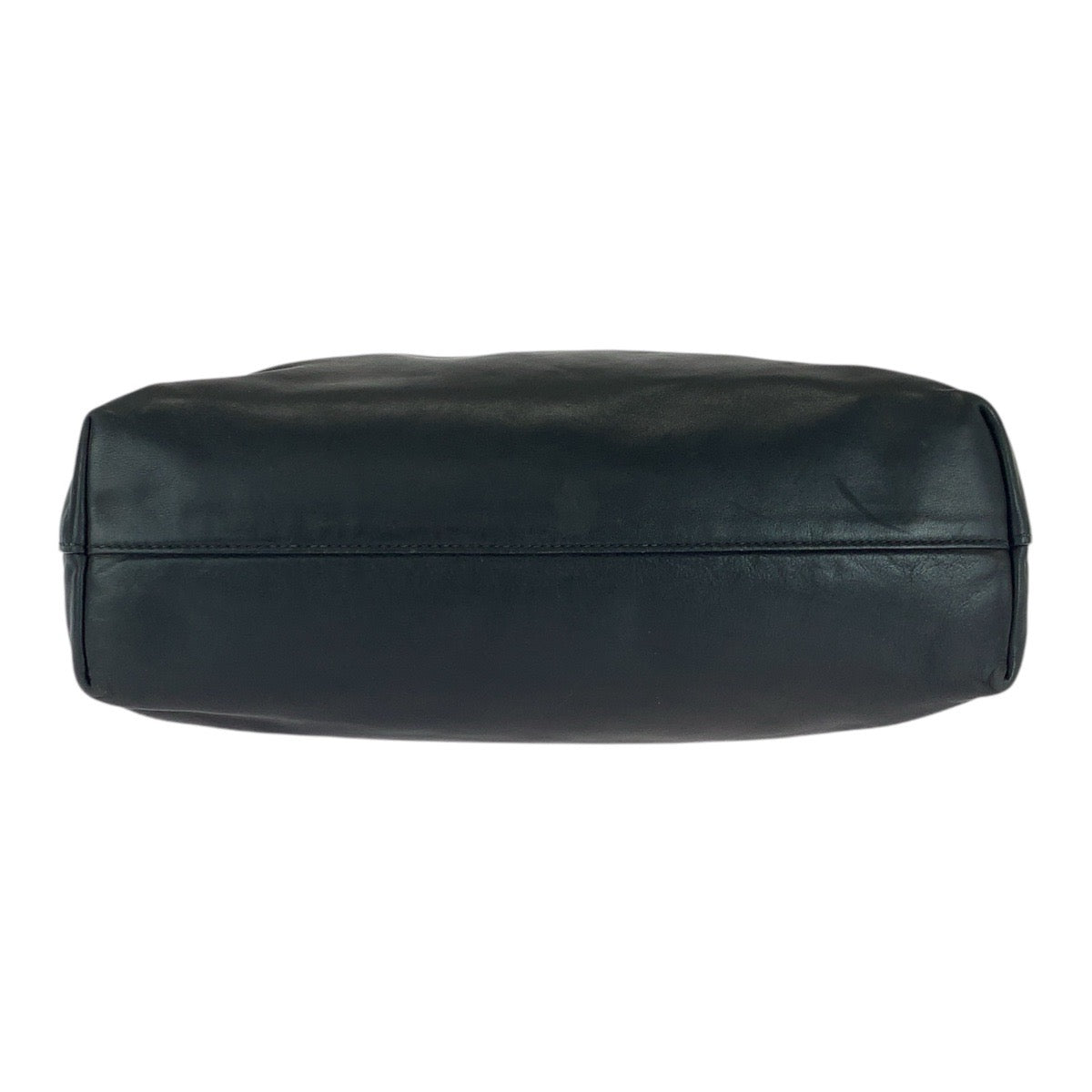 Prada Tote Bag Leather Black Goldmetal Rovelle Bags