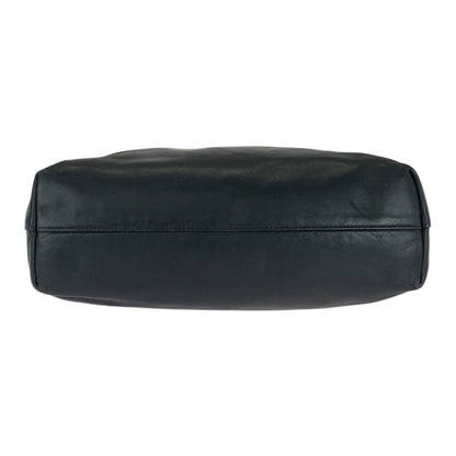 Prada Tote Bag Leather Black Goldmetal Rovelle Bags