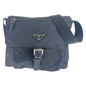 Prada Shoulder Bag Nylon Black Silvermetal Crossbody Shoulder Bag Unisex Test Triangle With Logo Mens Rovelle Bags