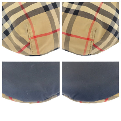 Burberry Pattern Bum Nylon Handbag
