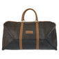 Christian Dior Boston Duffel bag PVC, Leather Brown Gold Metal Boston Duffel bag Handbag Honeycomb Pattern Women Rovelle Bags