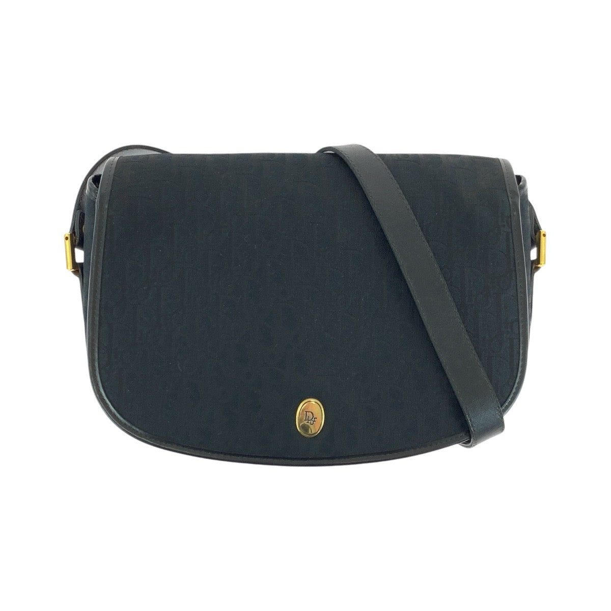 Dior Shoulder Bag Canvas, Leather Black GoldMetal Shoulder Bag pochette Trotter Women Rovelle Bags