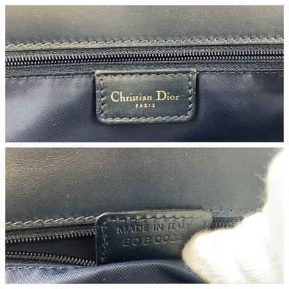Dior Tote Bag Canvas, Leather Navy Gold Metal Tote Bag handbag Trotter Women Rovelle Bags