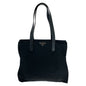 Prada Tote Bag Nylon Leather Black Silvermetal Tote Bag Shoulder Bag Test Triangle With Logo Women - Style 3 Rovelle Bags