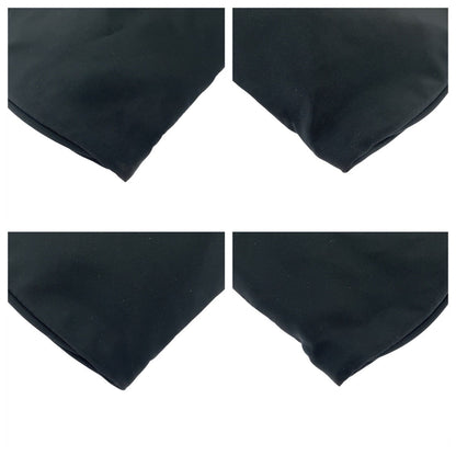 Prada Tote Bag Nylon Leather Black Silvermetal Tote Bag Shoulder Bag Test Triangle With Logo Women - Style 3 Rovelle Bags