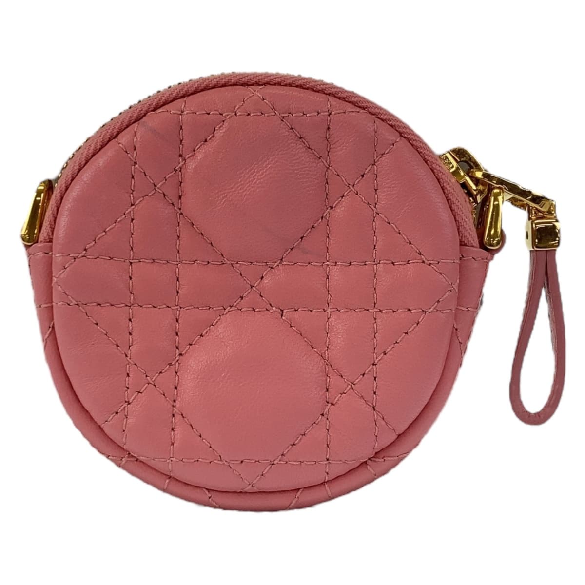 Dior Shoulder Bag leather Pink Gold Metal Shoulder Bag pouch Cannage Caro Women Rovelle Bags