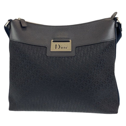 Dior Shoulder Bag Canvas, Leather Black SilverMetal Shoulder bag Messenger bag Trotter Oblique Women(Unisex) Rovelle Bags
