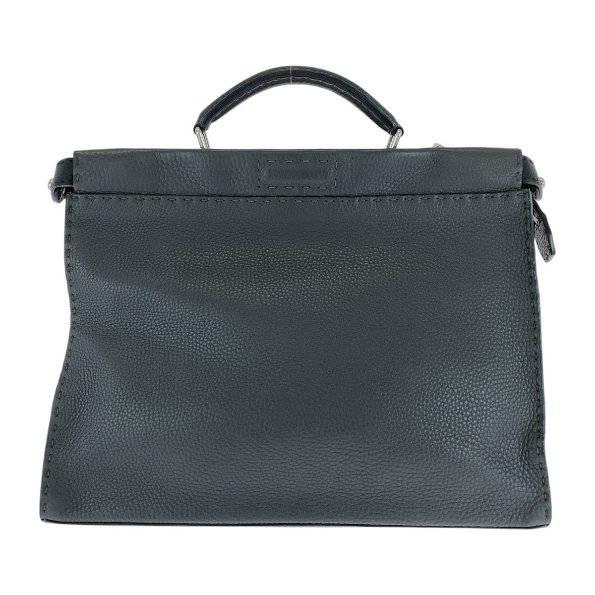 Fendi Peekaboo Selleria Leather Briefcase Rovelle Bags
