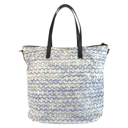Prada Tote Bag Nylon Leather White Blue Black Tote Bag Shoulder Bag 2Way Women Rovelle Bags