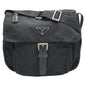 Prada Shoulder Bag Nylon Black Black Shoulder Bag Pochette Unisex Test Triangular Logo Women Rovelle Bags