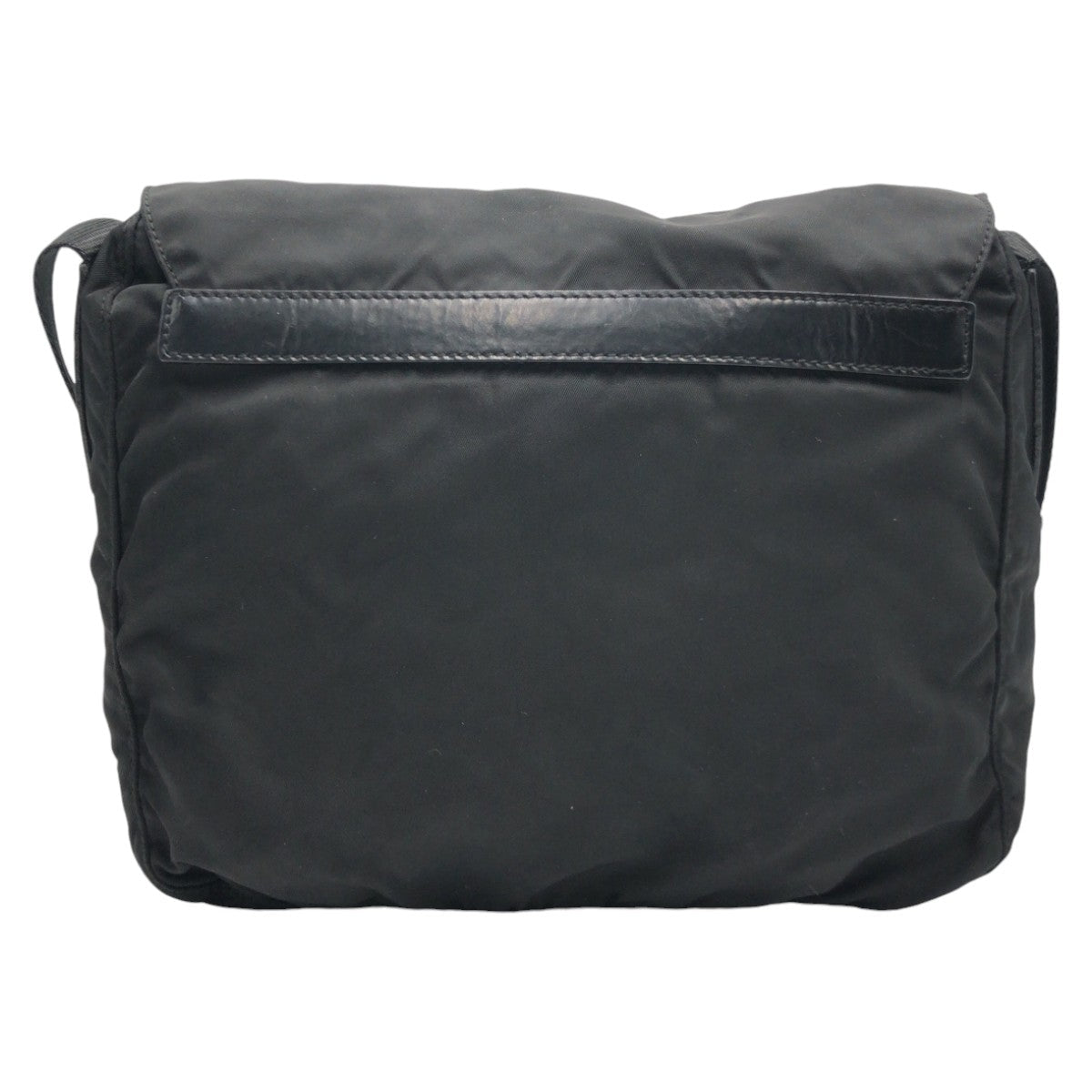 Prada Shoulder Bag Nylon Black Black Shoulder Bag Pochette Unisex Test Triangular Logo Women Rovelle Bags