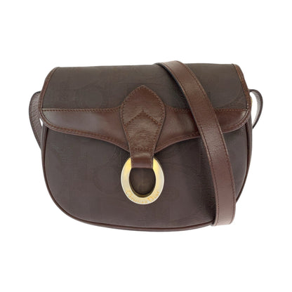 Dior Shoulder Bag PVC Brown Gold Metal Shoulder Bag pochette Trotter Women Rovelle Bags