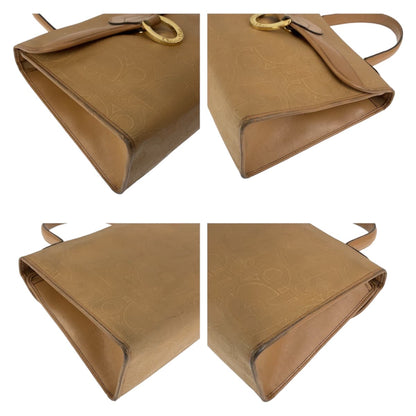 Dior Shoulder Bag Coated canvas, leather Brown Beige Gold Metal Shoulder Bag Handbag 2WAY Trotter Women Rovelle Bags