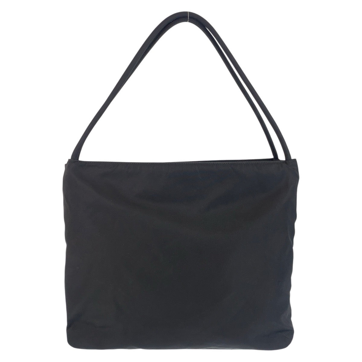 Prada Tote Bag Nylon Black Tote Bag Shoulder Bag Test Triangle With Logo Women - Style 2 Rovelle Bags