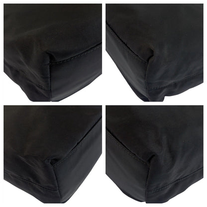 Prada Tote Bag Nylon Black Tote Bag Shoulder Bag Test Triangle With Logo Women - Style 2 Rovelle Bags