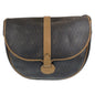 Christian Dior Shoulder Bag leather Brown Shoulder back pochette Honeycomb Pattern Women Rovelle Bags