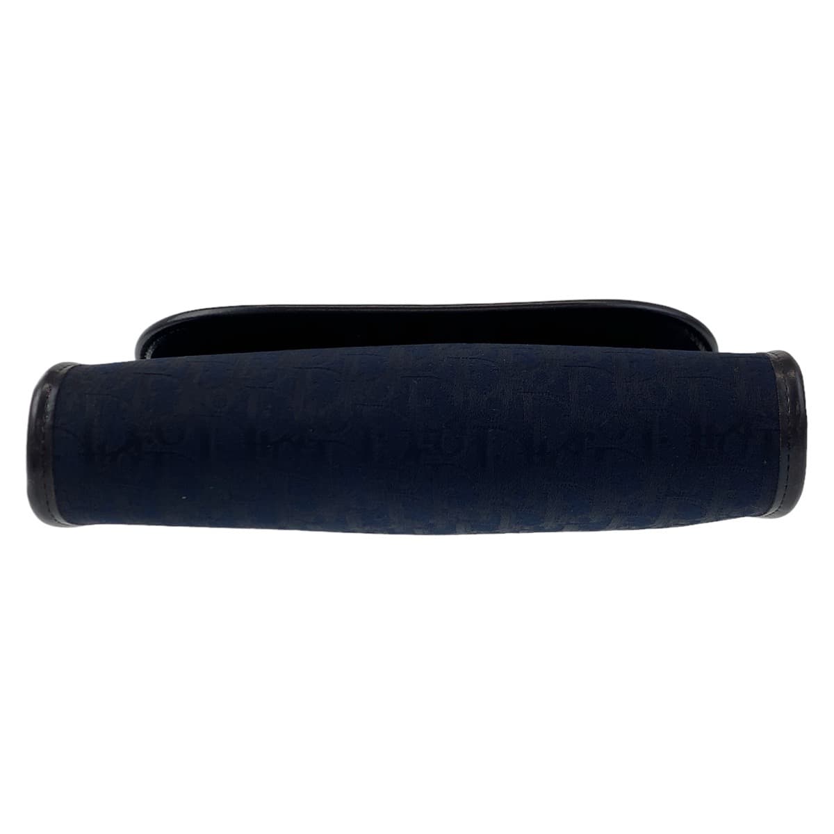 Dior Shoulder Bag canvas Navy Gold Metal Trotter Rovelle Bags