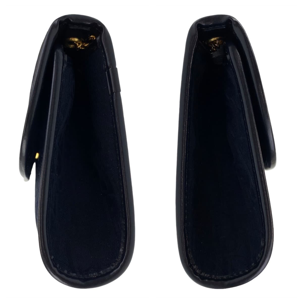 Dior Shoulder Bag canvas Navy Gold Metal Trotter Rovelle Bags