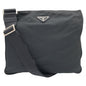 Prada Shoulder Bag Nylon Black Test Triangular Logo Rovelle Bags