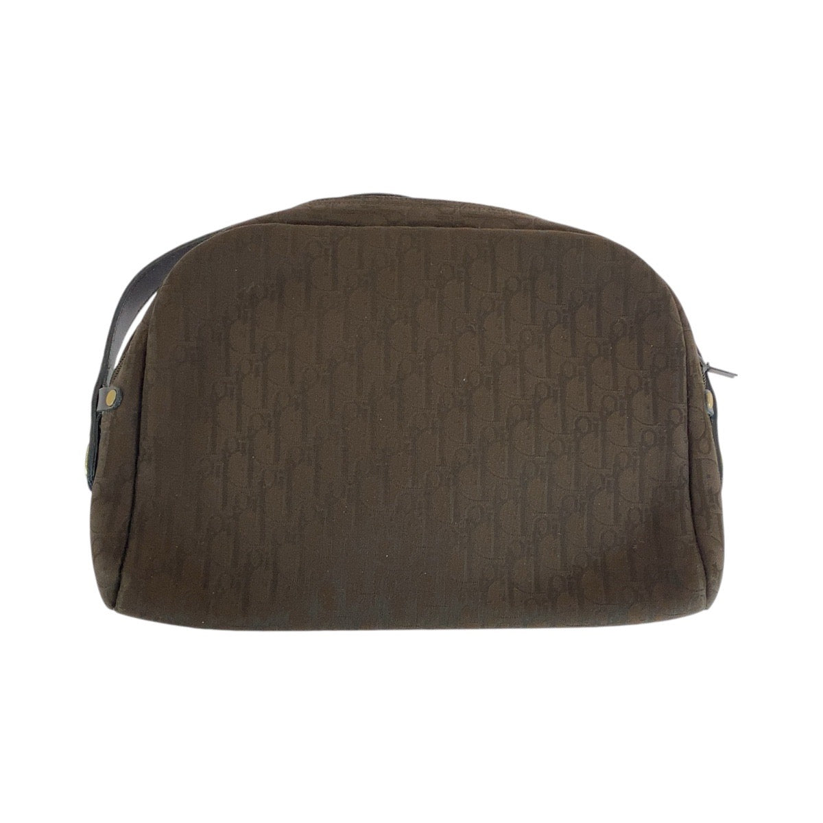 Dior Shoulder Bag canvas Brown Gold Metal Trotter Rovelle Bags