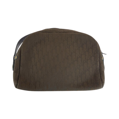 Dior Shoulder Bag canvas Brown Gold Metal Trotter Rovelle Bags