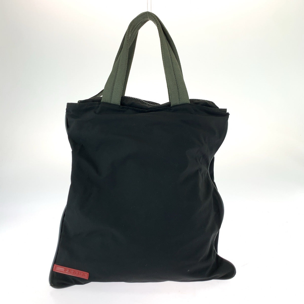 Prada Tote Bag Nylon Black Silvermetal Prada Sports Rovelle Bags