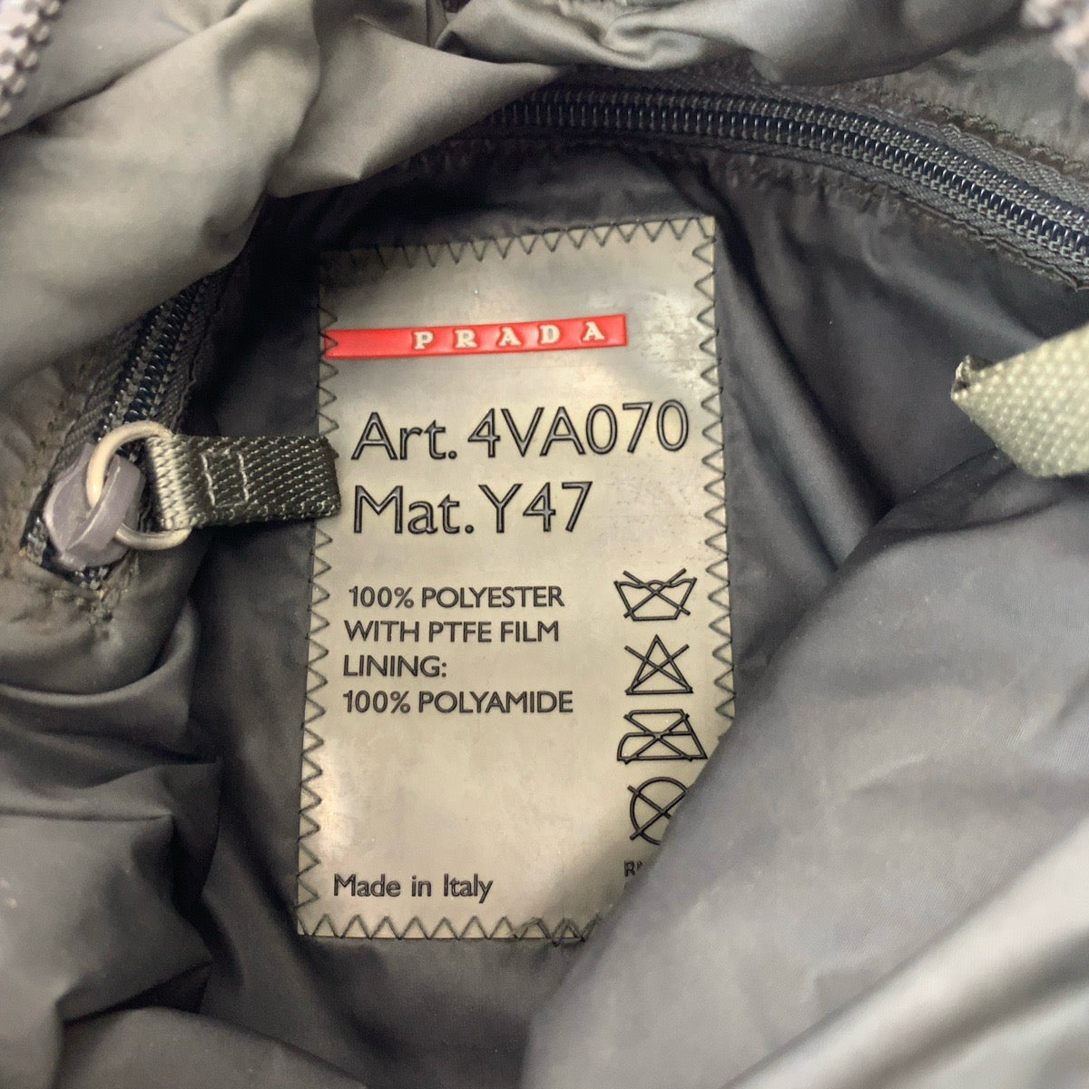 Prada Tote Bag Nylon Black Silvermetal Prada Sports Rovelle Bags