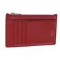 Luxury CELINE Coin Purse Leather Red  50848