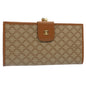 Luxury CELINE Macadam Canvas Long Wallet Beige  51307
