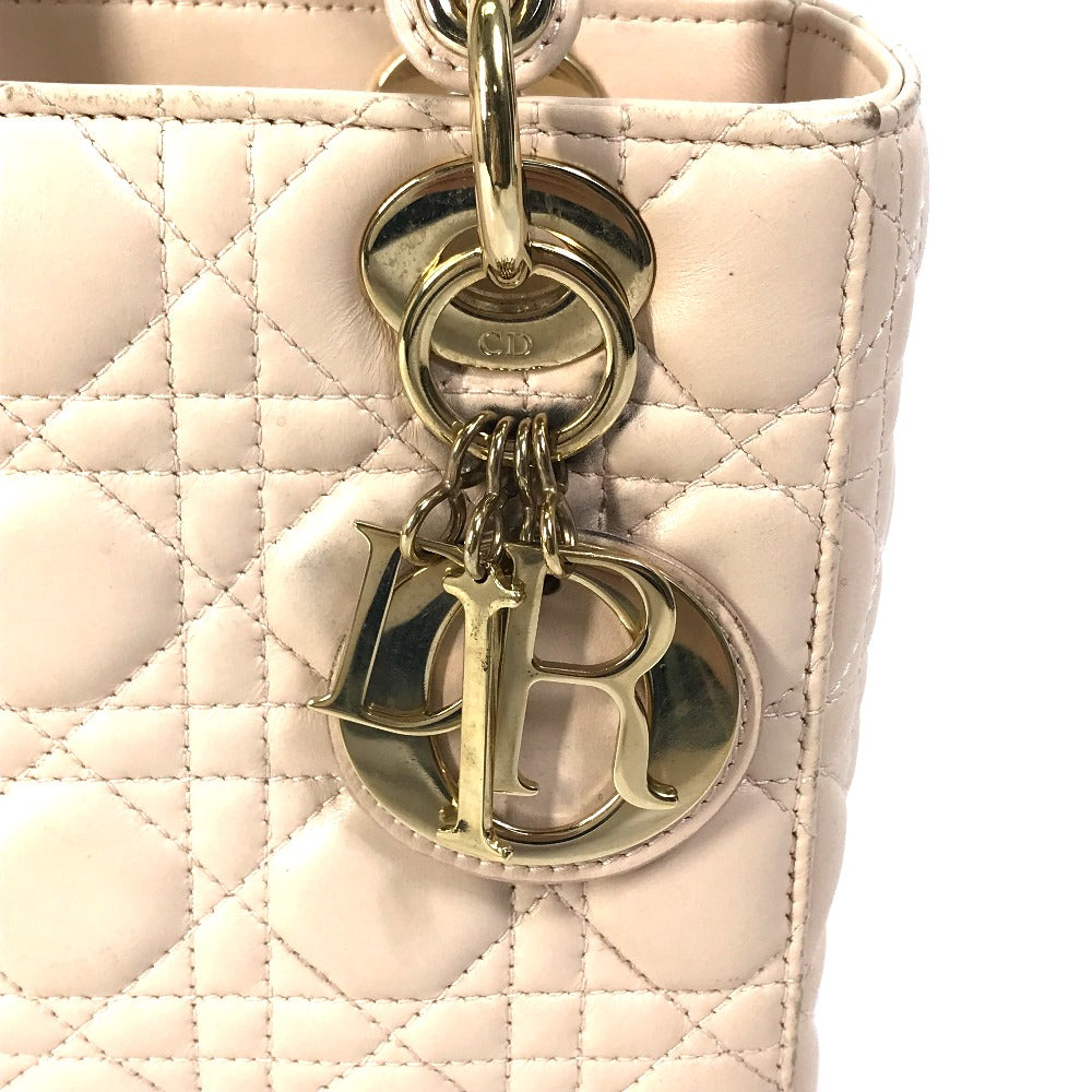 Dior Handbag leather beige Shoulder Bag Crossbody bag Lady Dior Women Rovelle Bags