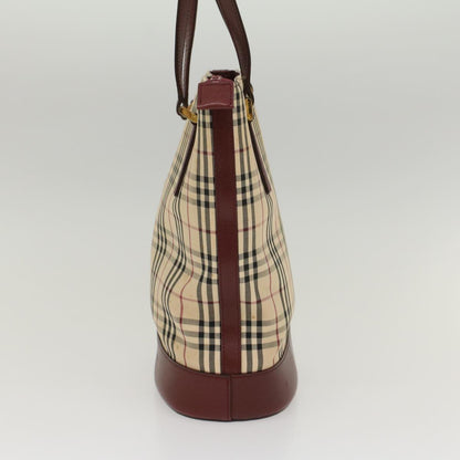 Burberry Nova Wine Leather Black Shoulder Bag