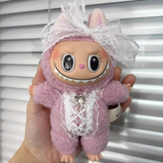 [Baby + Baby Clothing] Rab Clothing Bag Pendant Cute Vinyl DIY Doll Doll Keychain Pendant Gift
