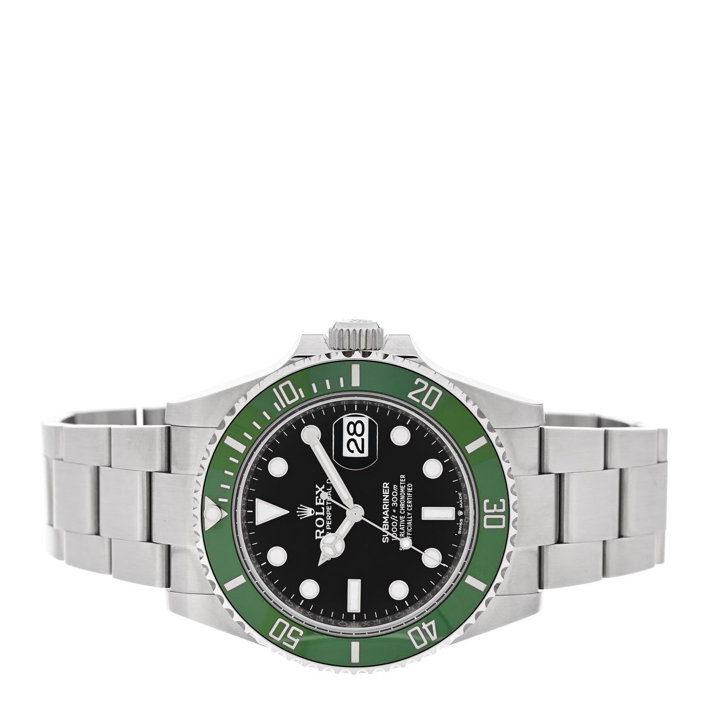Stainless Steel 41mm Oyster Perpetual Submariner Date Starbucks Watch Black 126610LV