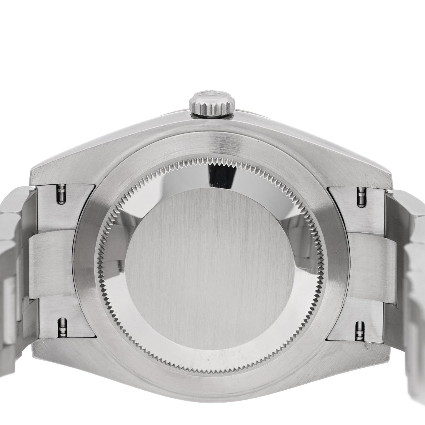 Stainless Steel 18K White Gold Diamond 41mm Oyster Perpetual Datejust Watch Black 126334