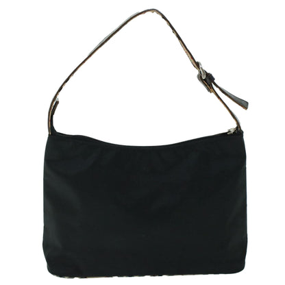 Burberry Nova Auth Leather Black Shoulder Bag Style 4