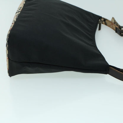 Burberry Nova Auth Leather Black Shoulder Bag Style 4