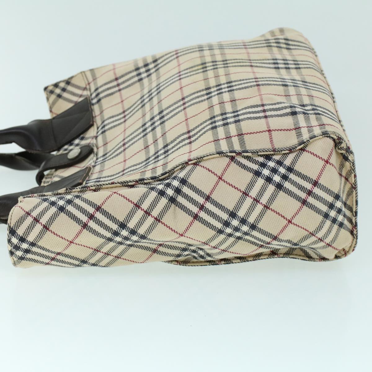 Burberry Nova Label Leather Beige Handbag