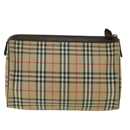 Burberry BURBERRYSs Nova Leather Beige Clutch Bag