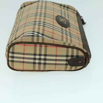 Burberry BURBERRYSs Nova Leather Beige Clutch Bag