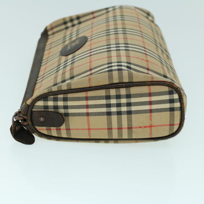 Burberry BURBERRYSs Nova Leather Beige Clutch Bag