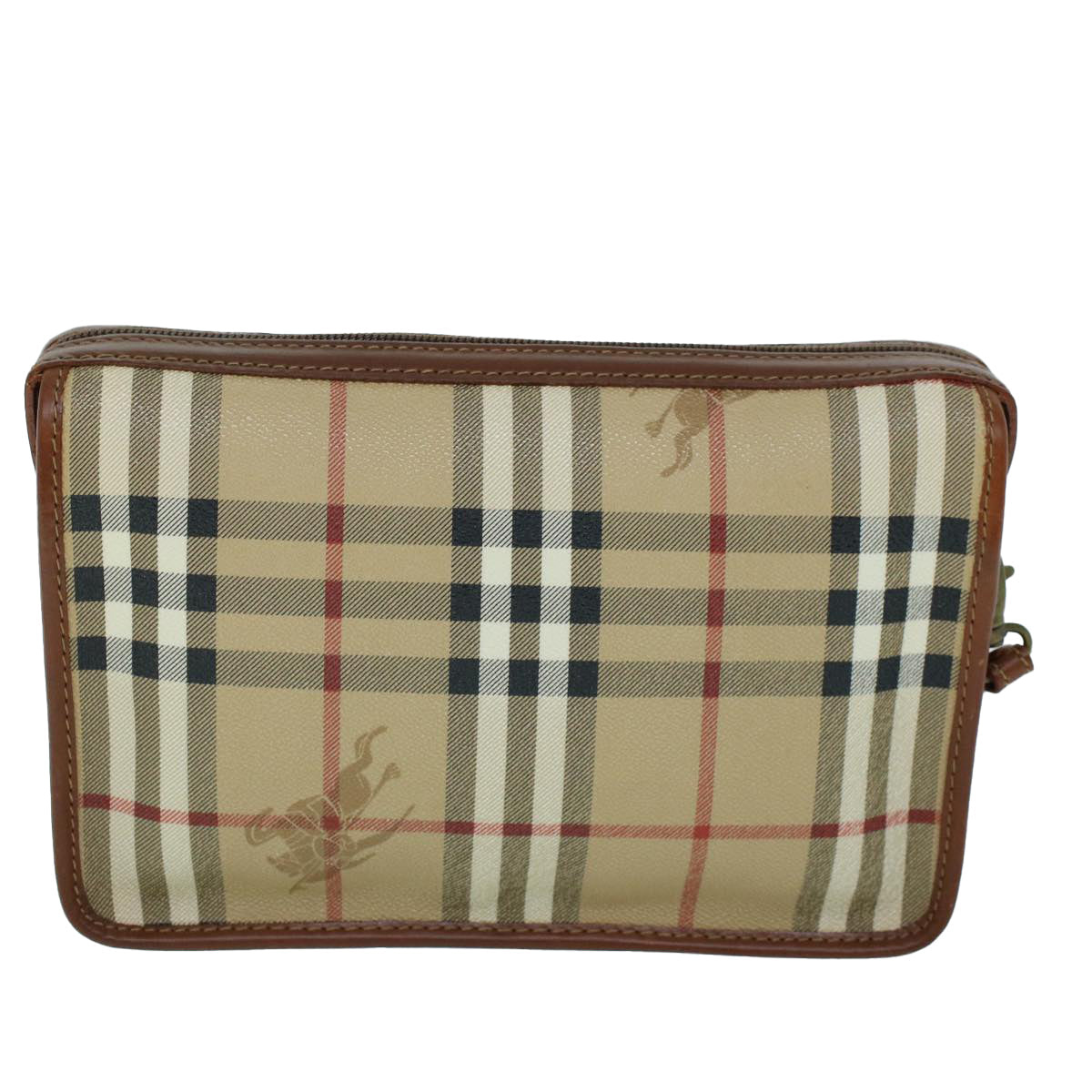 Burberry BURBERRYSs Nova Leather Black Clutch Bag Style 3