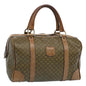 Luxury CELINE Macadam Canvas Hand Bag Brown 54043