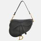 Dior Saddle 2020 Medium Goatskin Leather Bag Black Rovelle Bags
