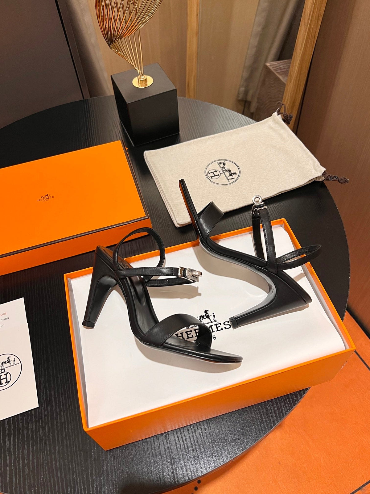 Hermes Glamour 70 Sandals