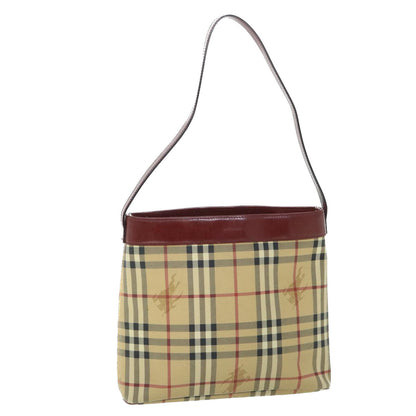 Burberry Nova Auth Leather Beige Shoulder Bag Style 10