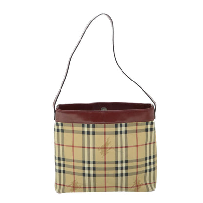 Burberry Nova Auth Leather Beige Shoulder Bag Style 10