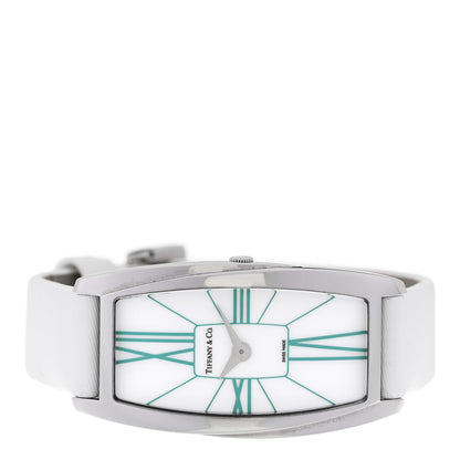 Stainless Steel Satin 22mm Gemea Quartz Watch White