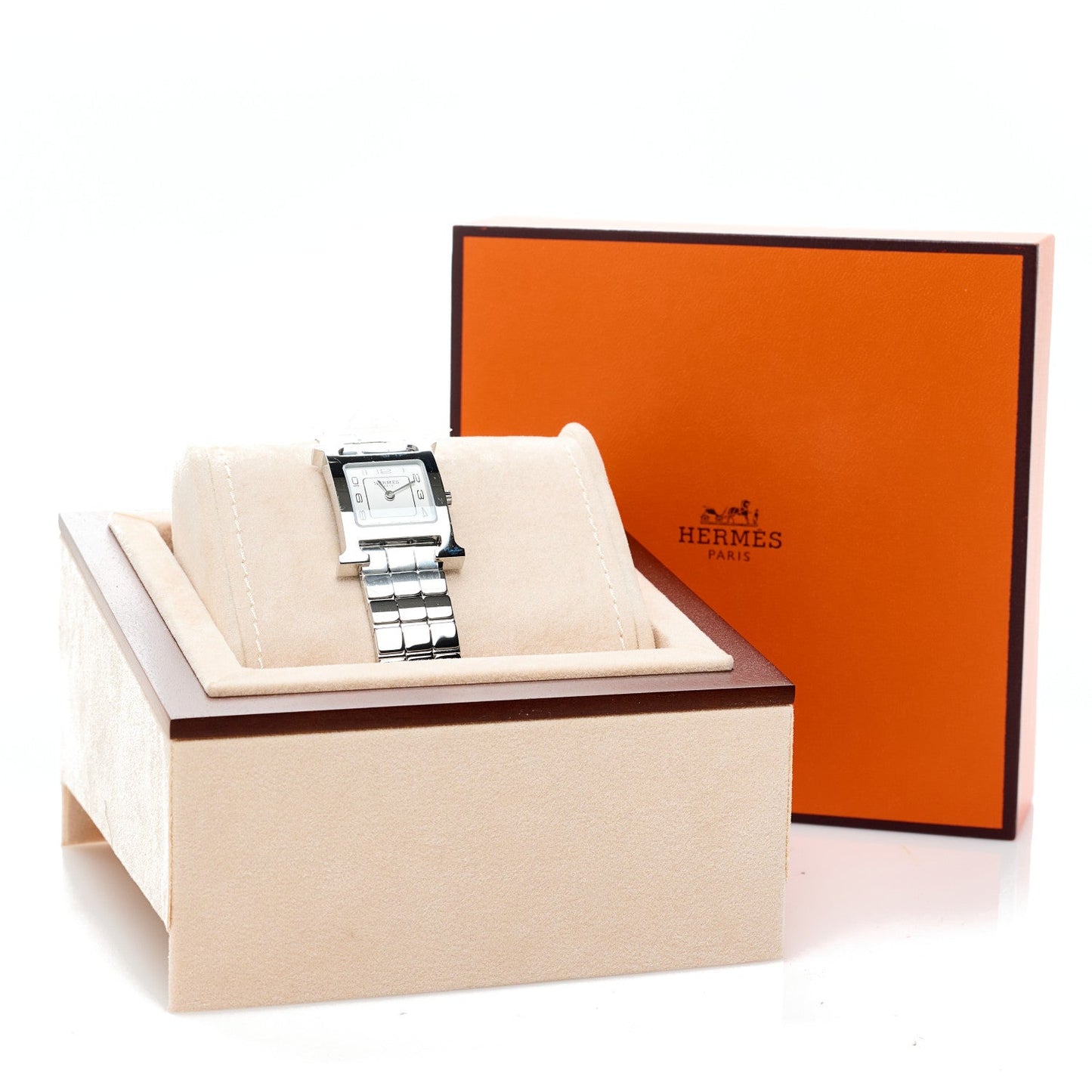 Stainless Steel 21mm Heure H Hour Quartz Watch