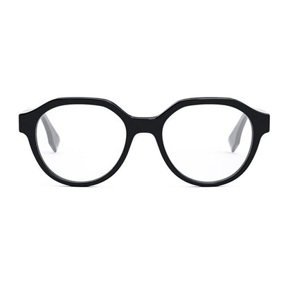 Fendi Eyeglasses Oval Full Rim, Black Frame and Clear Demo Lenses Lens FE50049I001 Rovelle Bags